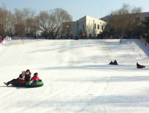 沈陽雪上嘉年華正式開幕，河北迪特加油助威